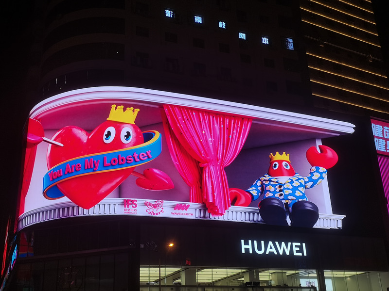 LED Display for 3D